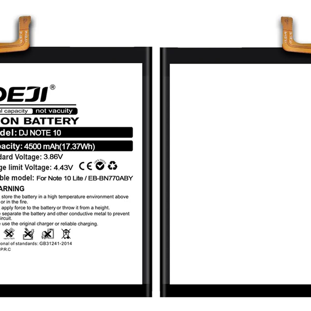 GENERICO - Batería Para Teléfono Samsung S22 Plus Marca Deji