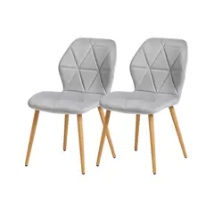 HABITA2 CHILE - Pack 2 Silla de comedor aviador wood