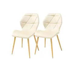 HABITA2 CHILE - Pack 2 Silla de comedor aviador wood