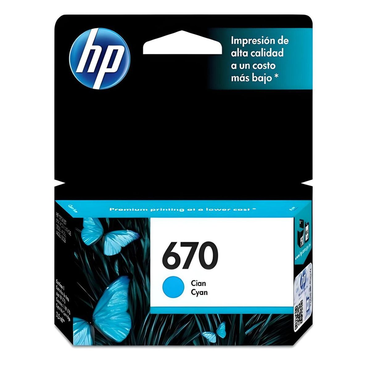 HP - Cartuchos de Tinta Hp 670 mcy Pack Original