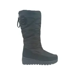 HERIEL - Bota Negra Impermeable Mujer