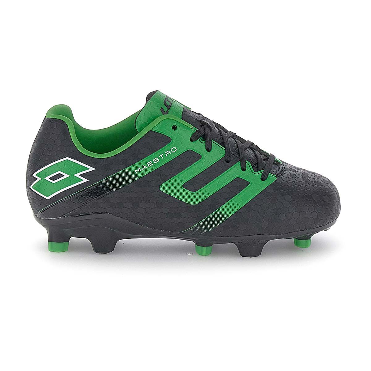 LOTTO - Zapato de Fútbol Niño Lotto - Maestro FG 700 Negro Verde