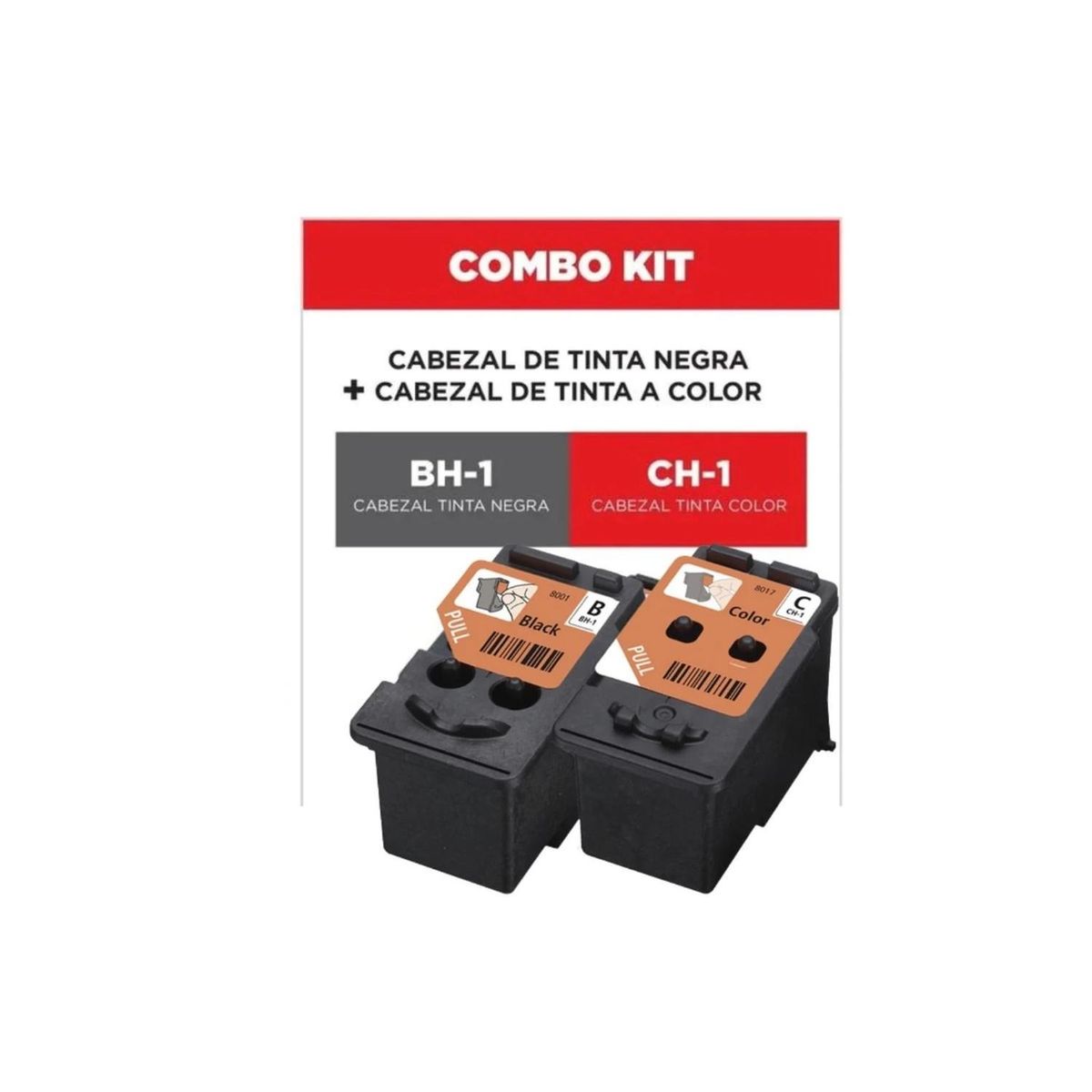 CANON - Cabezales de Impresión Canon Bh-1 Negro + Ch-1 Color G Series Pack