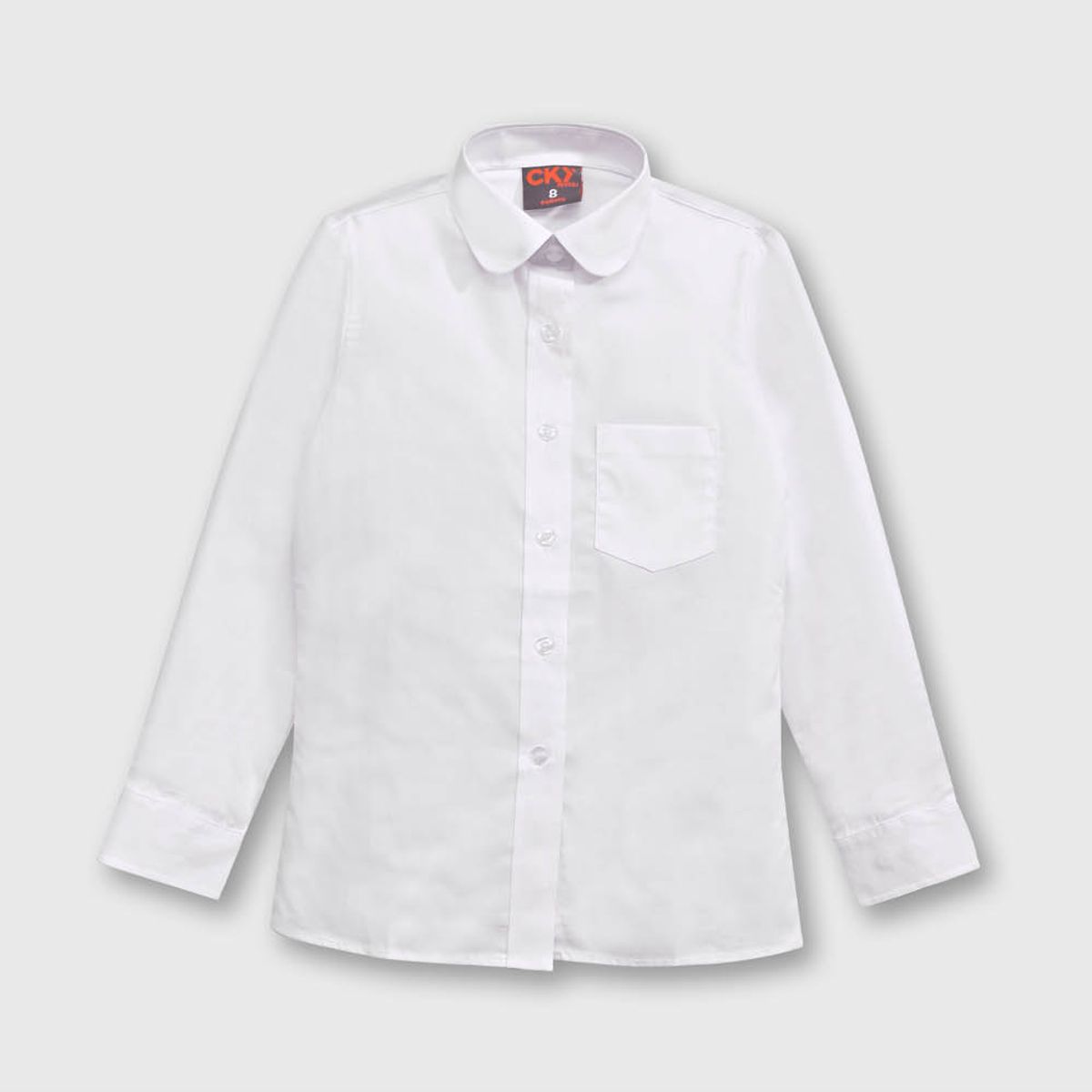 COLLOKY - Blusa Escolar Colloky Blanca Niña Talla 6A a 16A