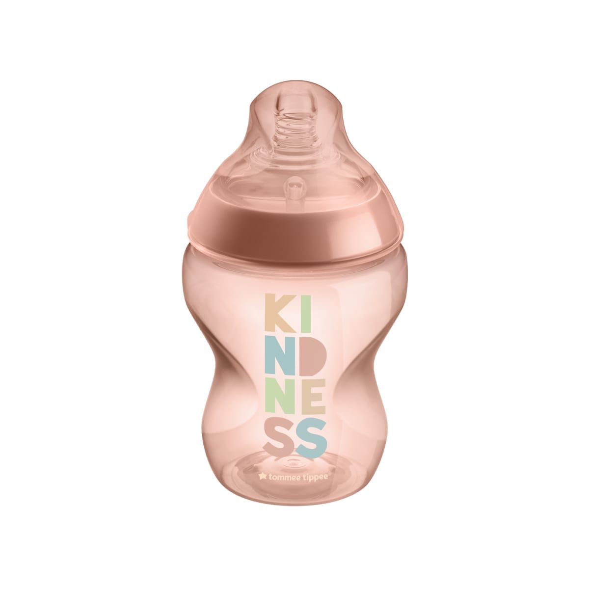 TOMMEE TIPPEE - MAMADERA 260ML CLOSER TO NATURE KINDNESS 0M+