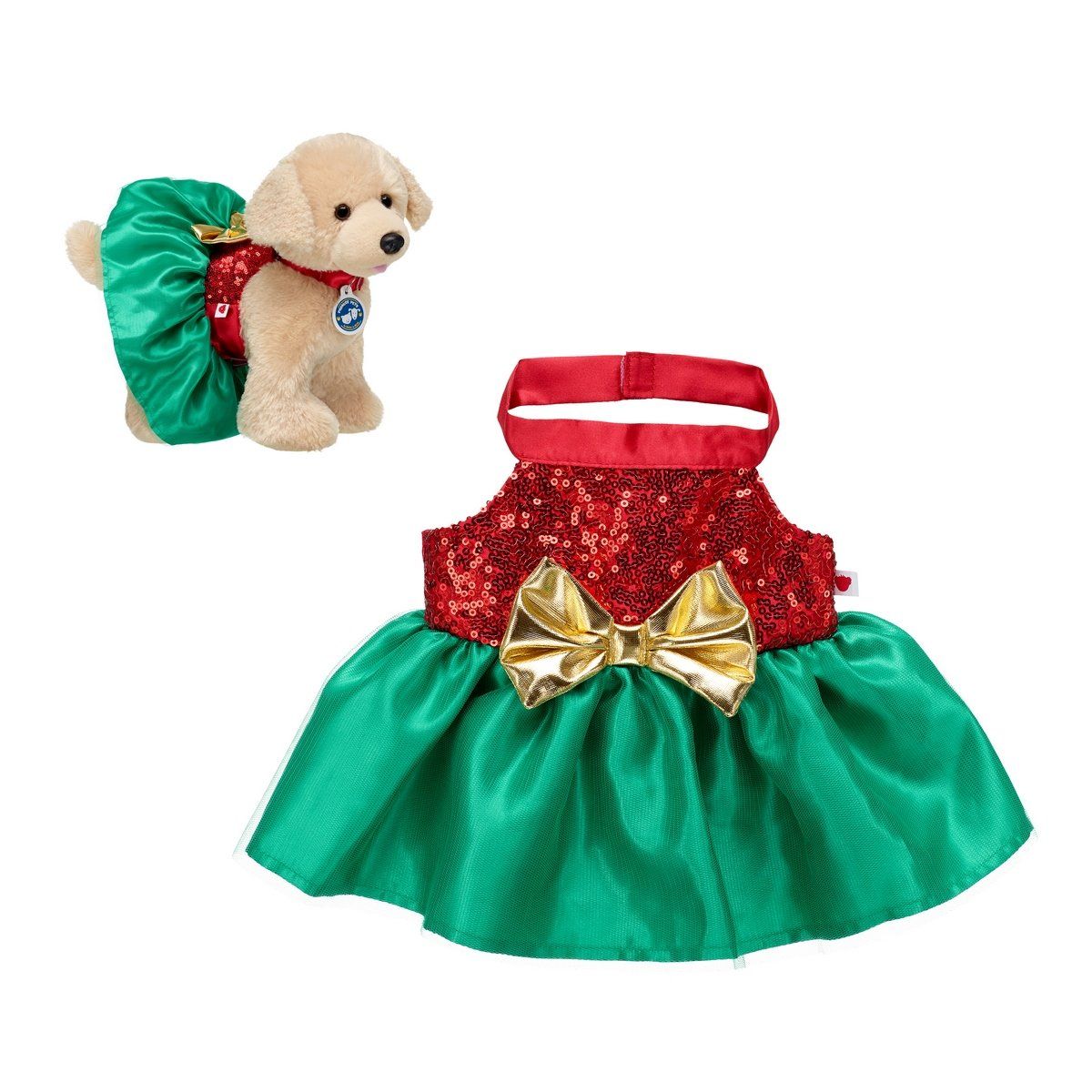 BUILD A BEAR - Vestido Satín Nav 25 Build-A-Bear