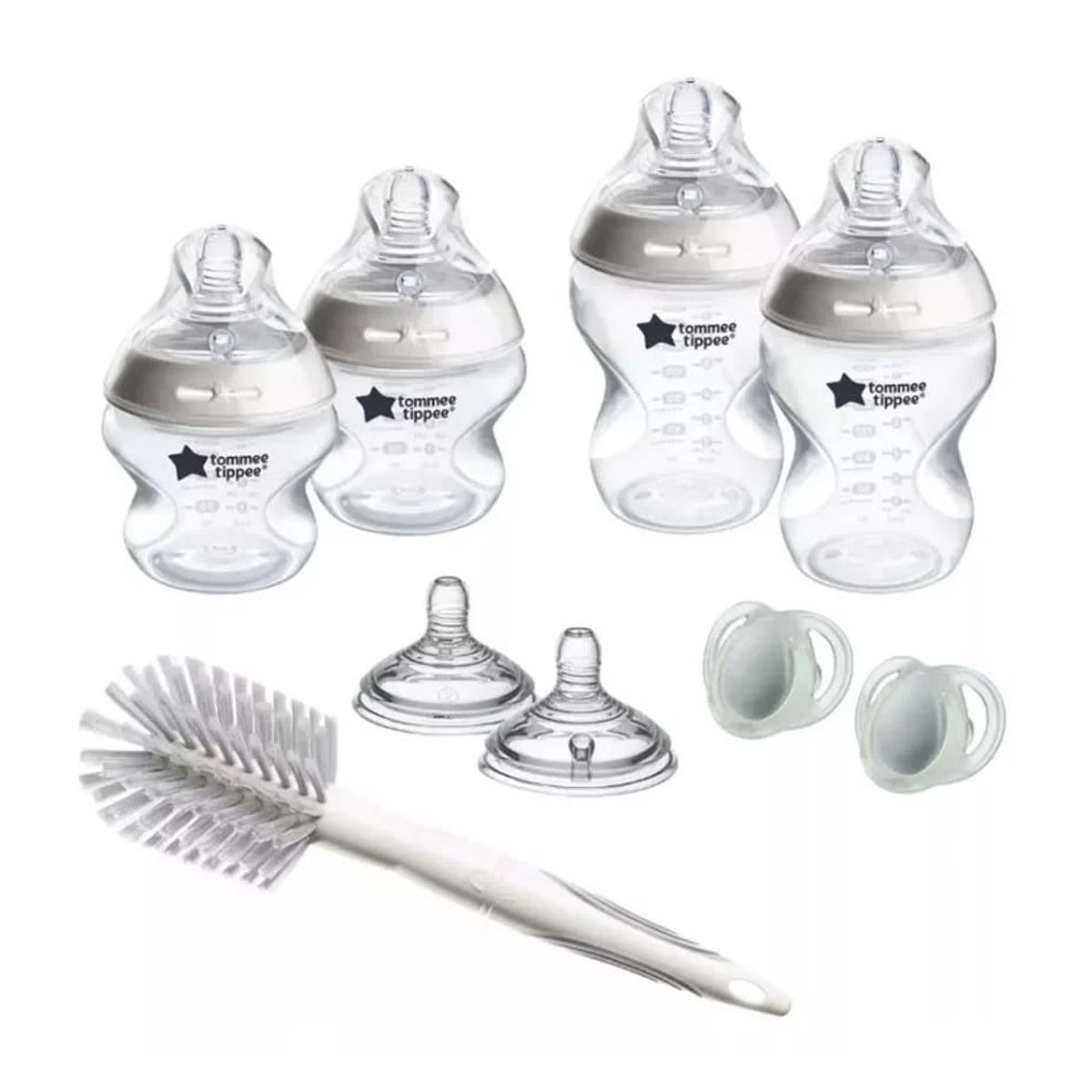 TOMMEE TIPPEE - SET 4 MAMADERAS INICIO NATURAL START 0M+ BLANCO