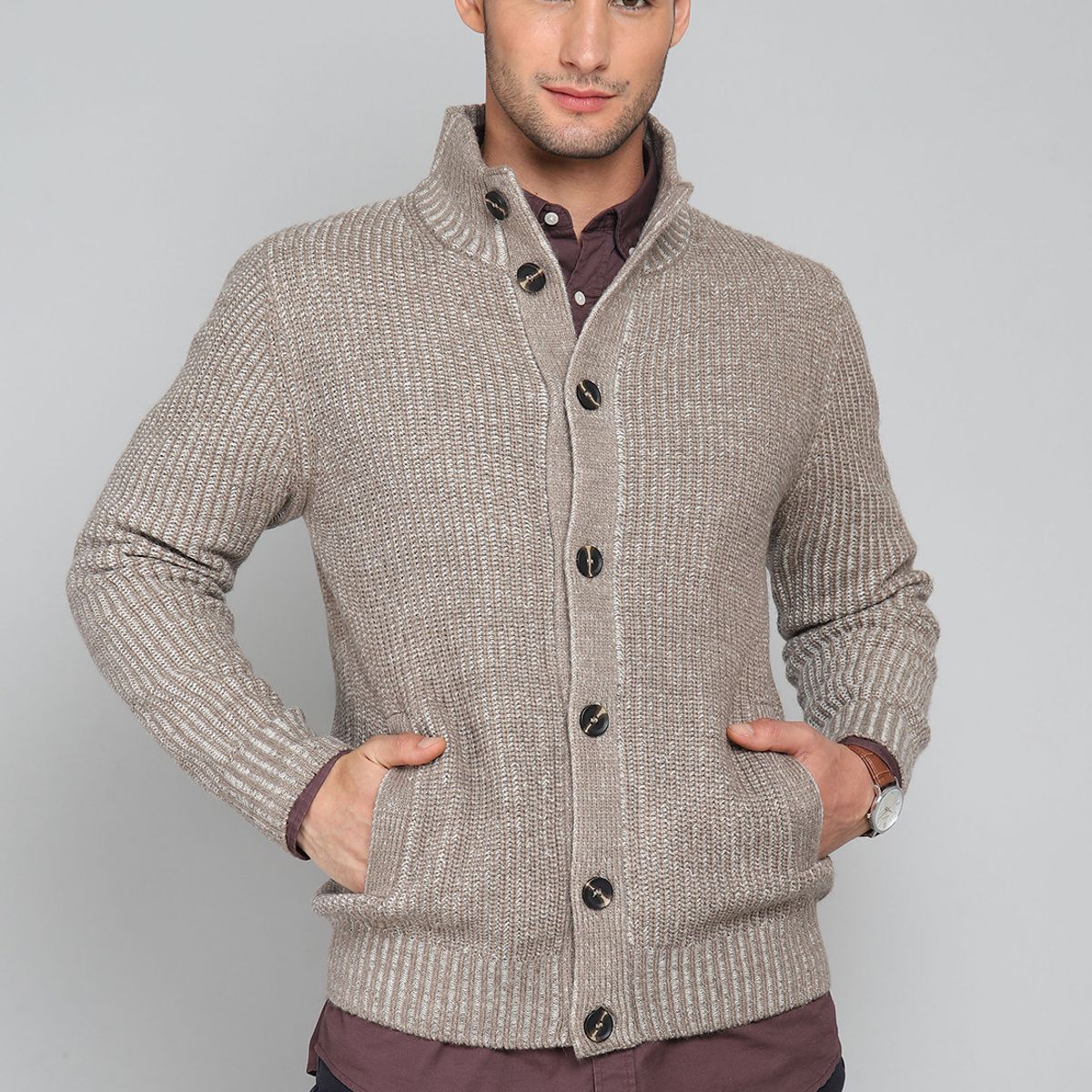 ARROW - Cardigan Cuello Alto Arrow ARROW
