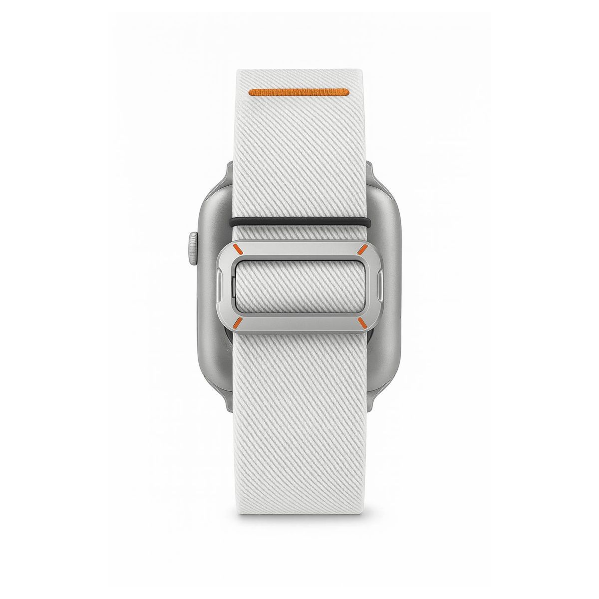 JOIGO - Correa Velcro Nylon Para Apple Watch 44 45 46 49mm Blanco