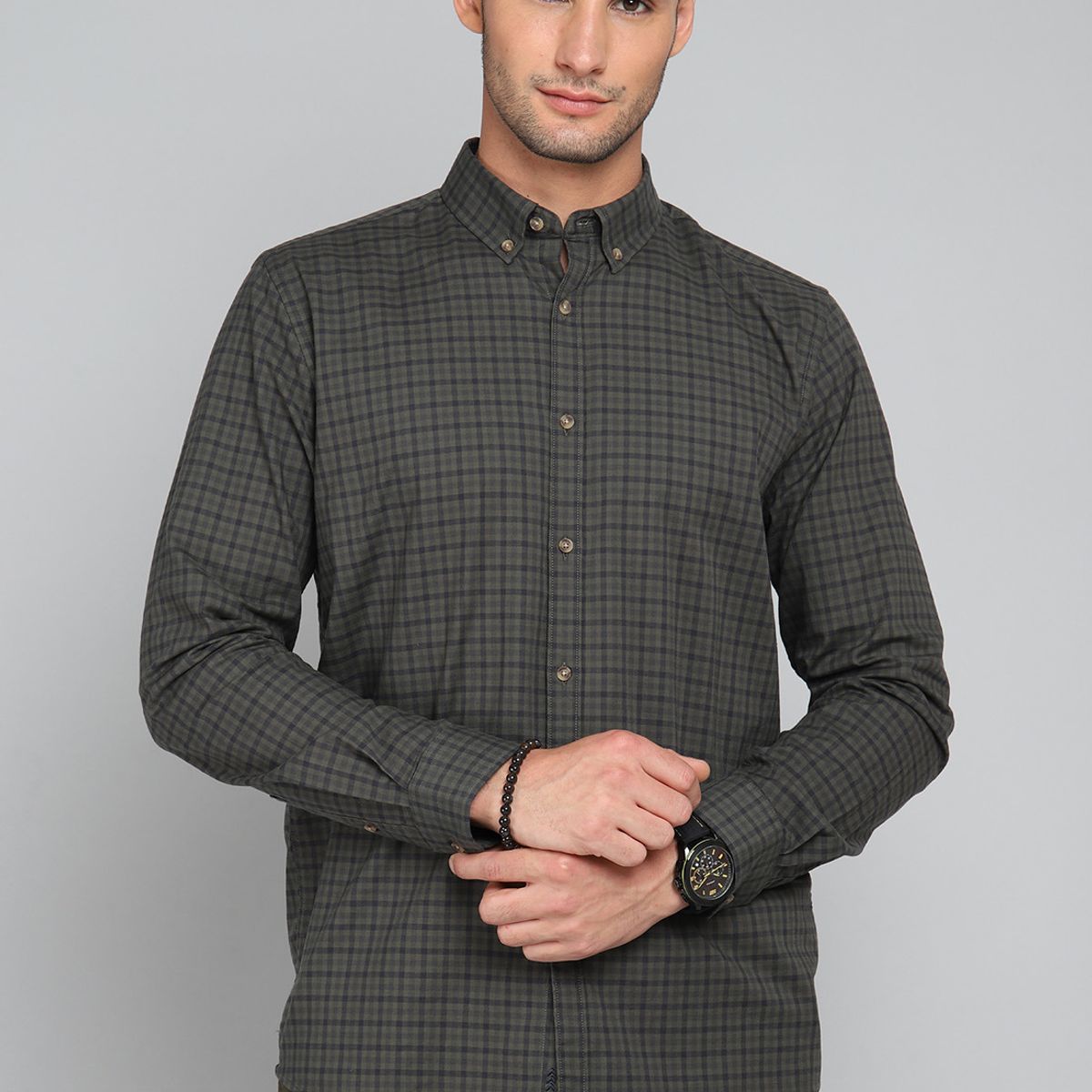 ARROW - Camisa Cuadros Spandex Arrow ARROW