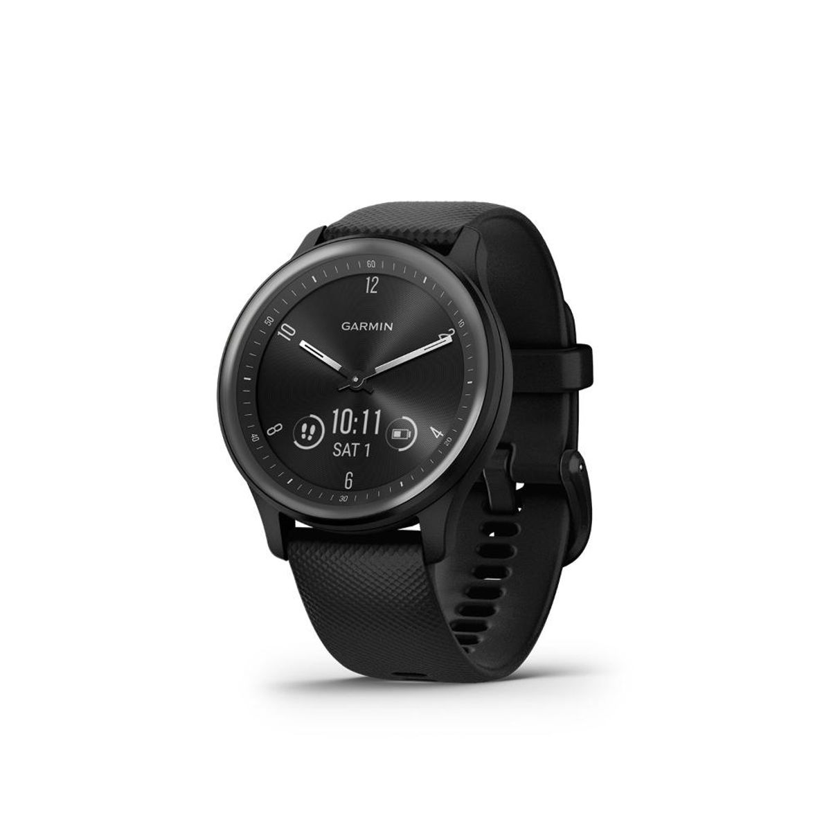 GARMIN - Smartwatch híbrido Vivomove Sport Con Funciones de salud Negro