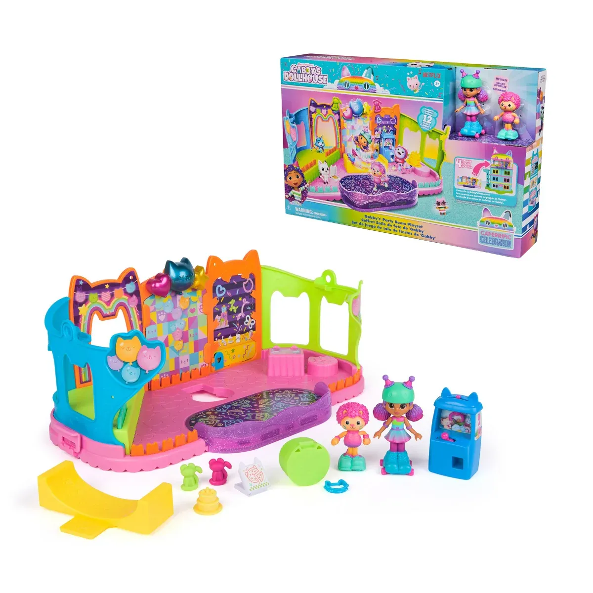 LA CASA DE GABBY - Gabby Set De Juego Sala De Fiesta
