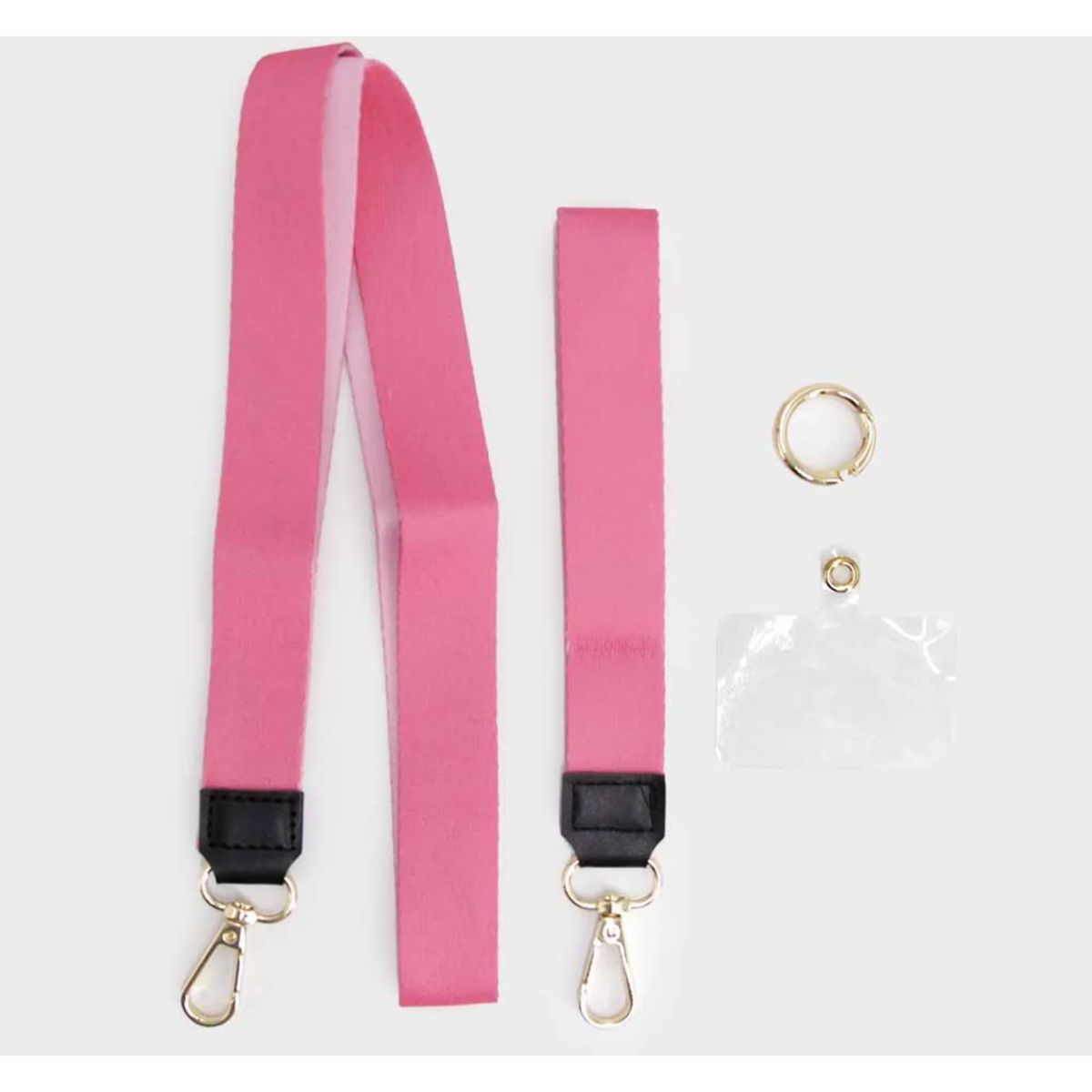JOIGO - Strap Colgante para Carcasa Celular Universal Doble Correa Rosado