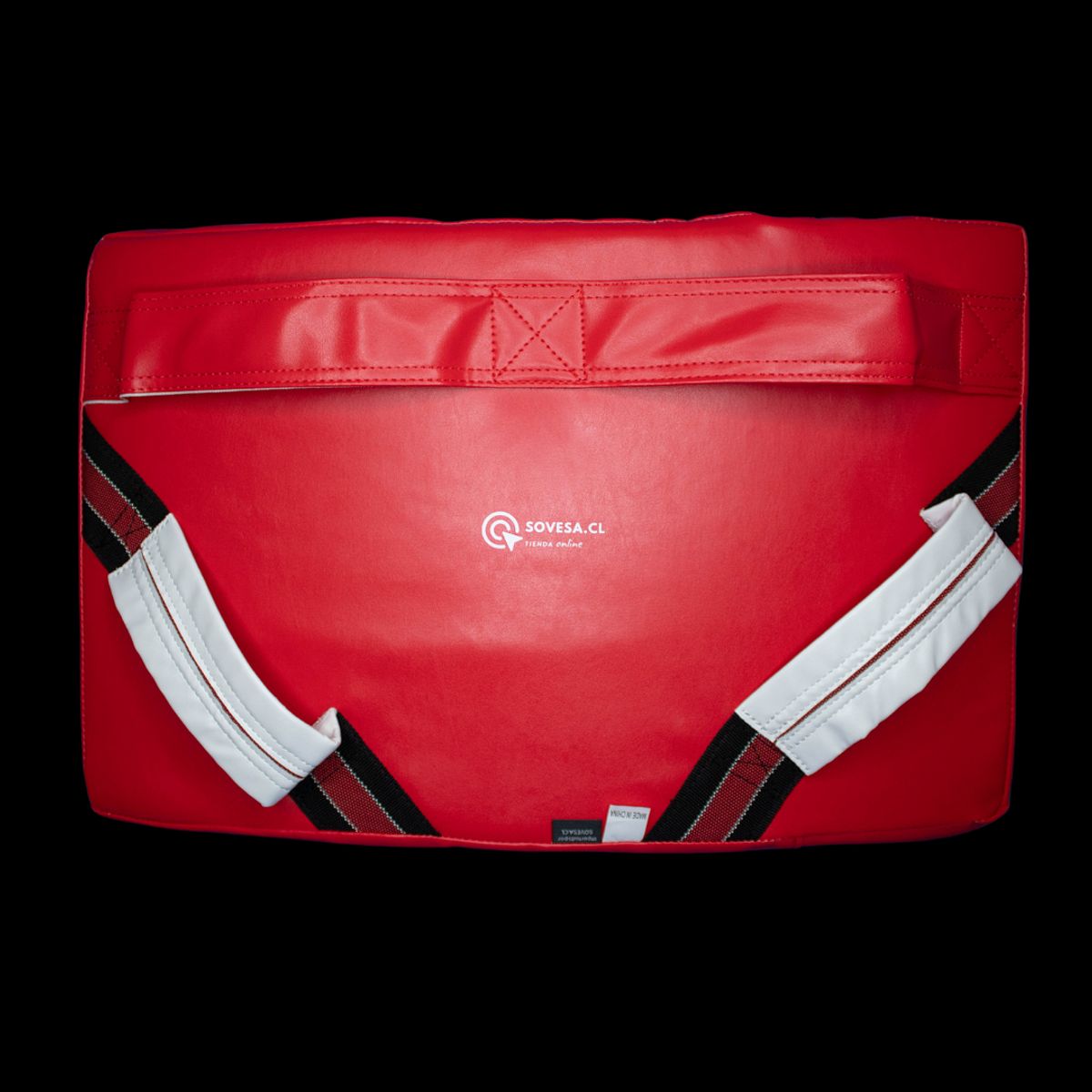 GENERICO - Escudo Curvo Iraní Artes Marciales 52x33x10 ROJO