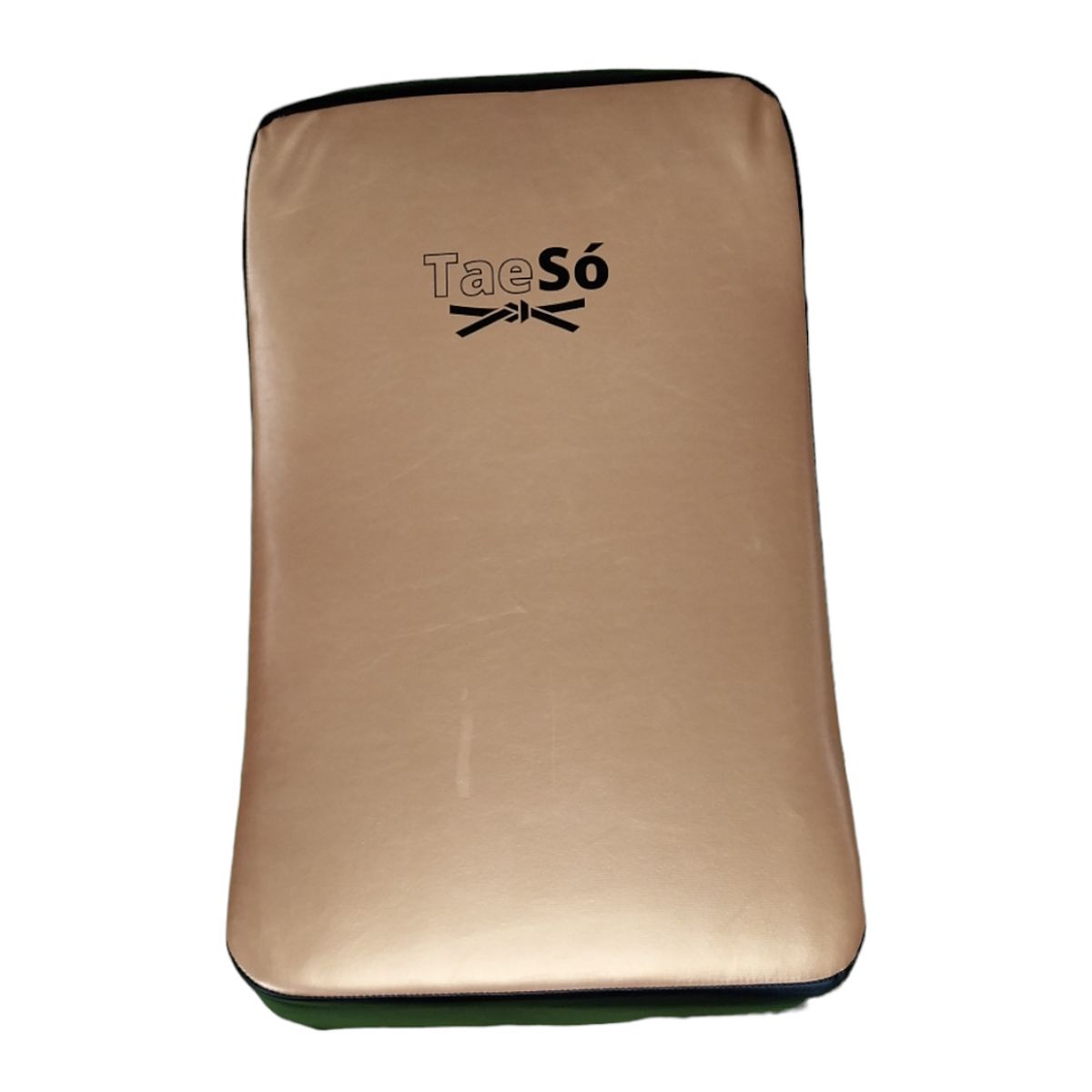 GENERICO - Escudo Curvo Artes Marciales 70x38x12 DORADONEGRO