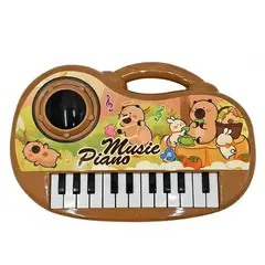 GENERICO - PACK X 3 PIANO CAPIBARA INSTRUMENTO MUSICAL DE JUGUETE PIANO