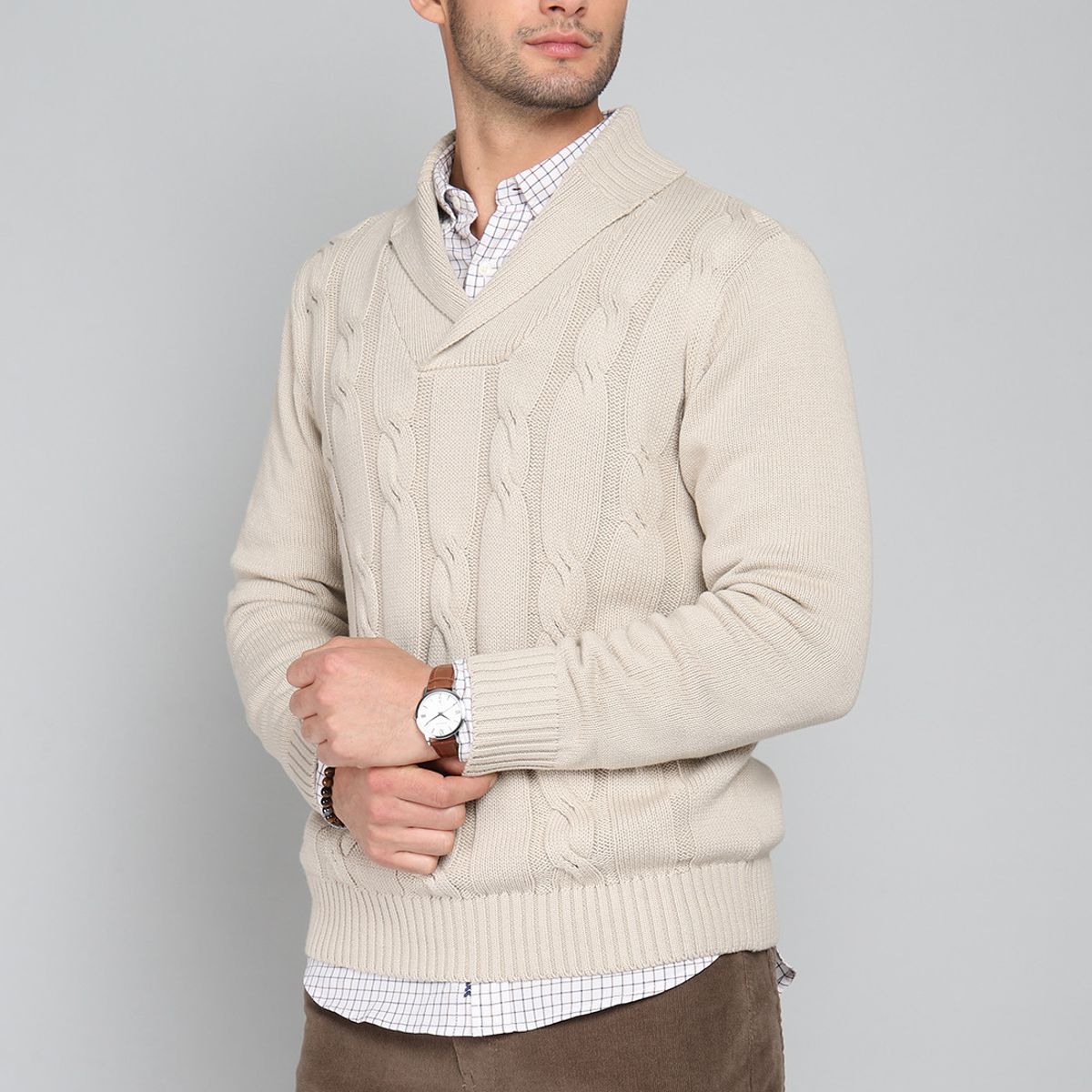 ARROW - Sweater Cuello Smoking Arrow ARROW