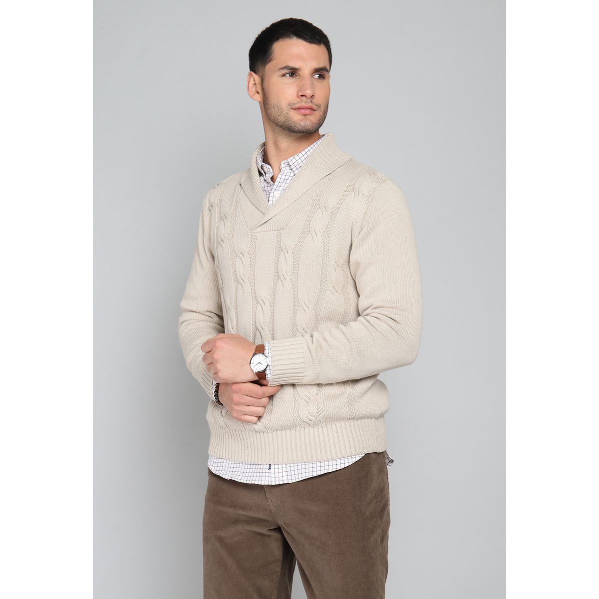 ARROW - Sweater Cuello Smoking Arrow ARROW