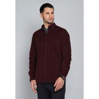 Camisa Cotelé Manga Larga