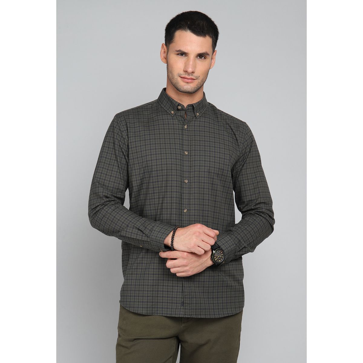 ARROW - Camisa Cuadros Spandex Arrow ARROW