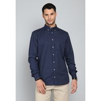 Camisa Lisa Manga Larga