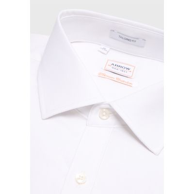 Imagen 2 del producto Camisa Hombre Formal Spandex Texturada Blanca