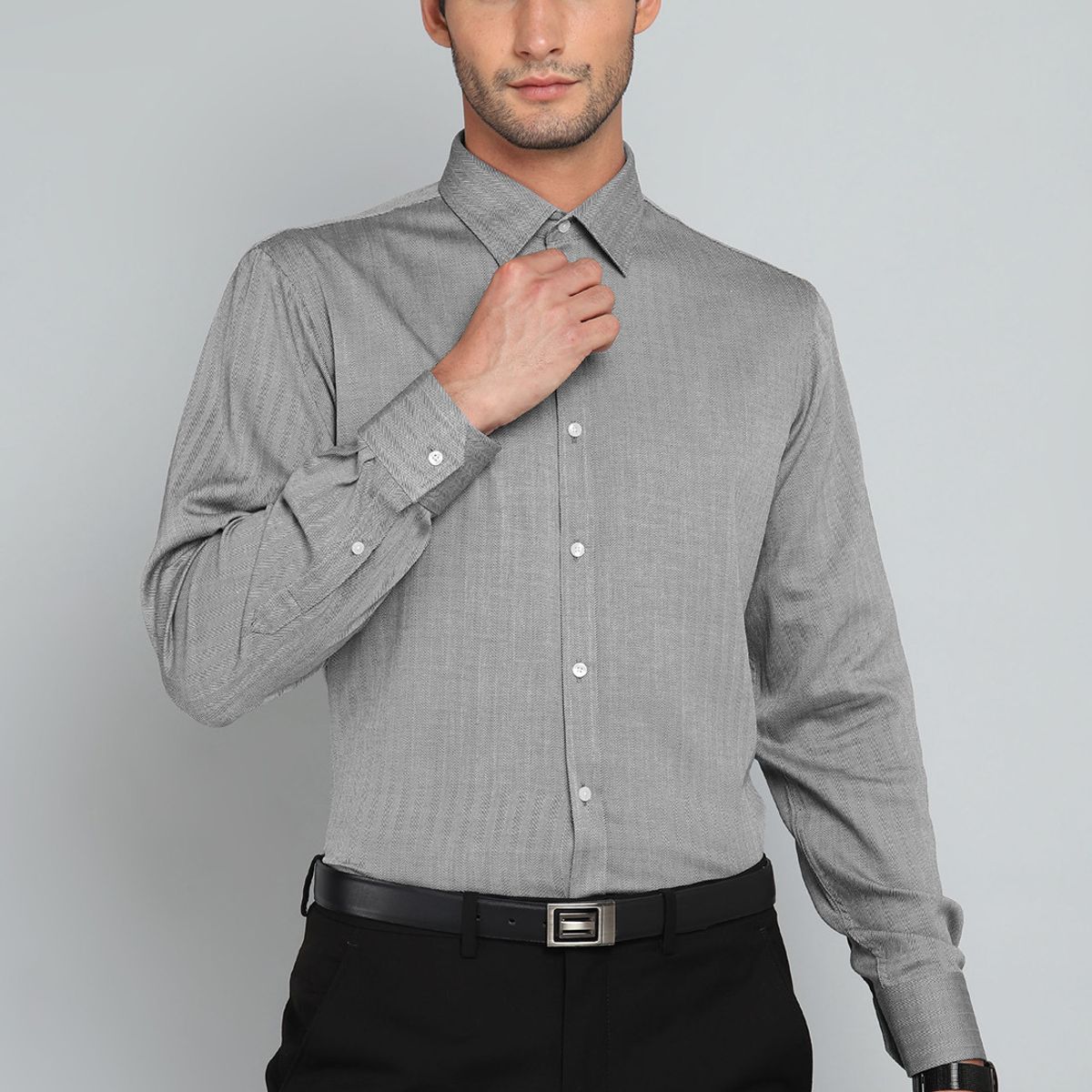 ARROW - Camisa Formal Texturada Spandex Arrow ARROW