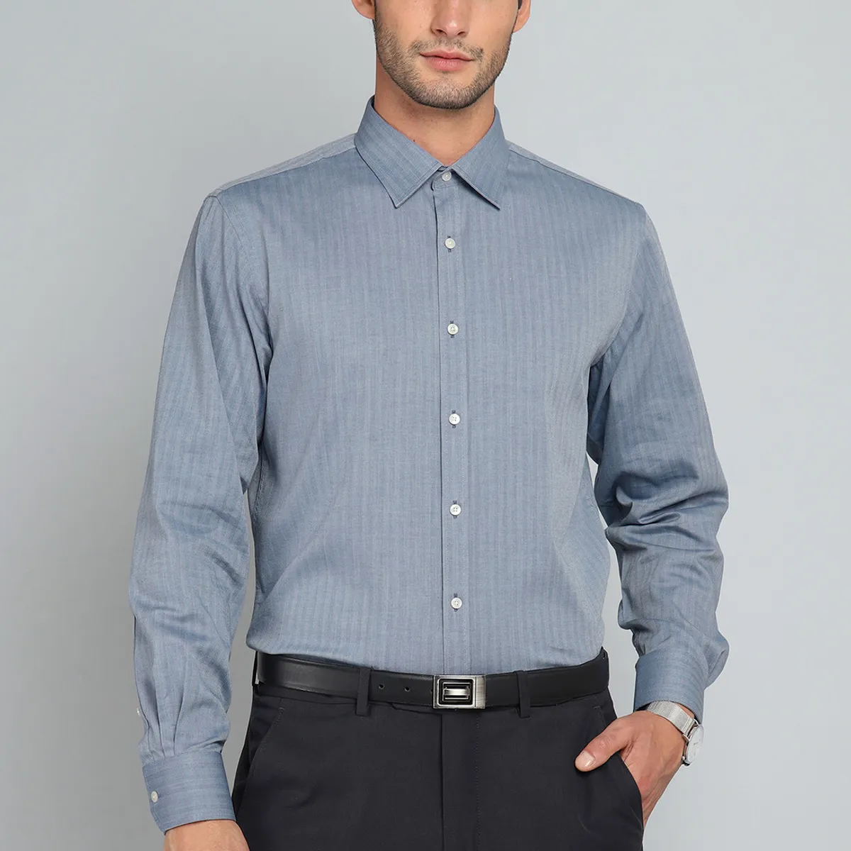 ARROW - Camisa Hombre Arrow Formal Texturada Spandex Slim Fit ARROW