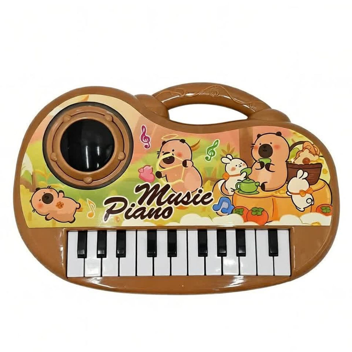 GENERICO - PACK X 3 PIANO CAPIBARA INSTRUMENTO MUSICAL DE JUGUETE  PIANO