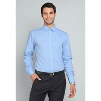Camisa Hombre Formal Rayas Spandex Slim Fit