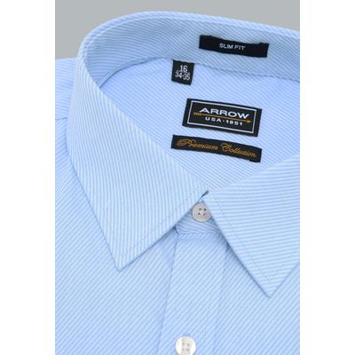 Imagen 2 del producto Camisa Hombre Formal Rayas Spandex Slim Fit