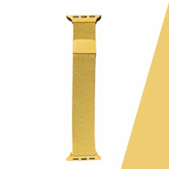 TECNOPALACE - Correa para Apple Watch Acero Inoxidable imantada 42-44-45-46-49MM