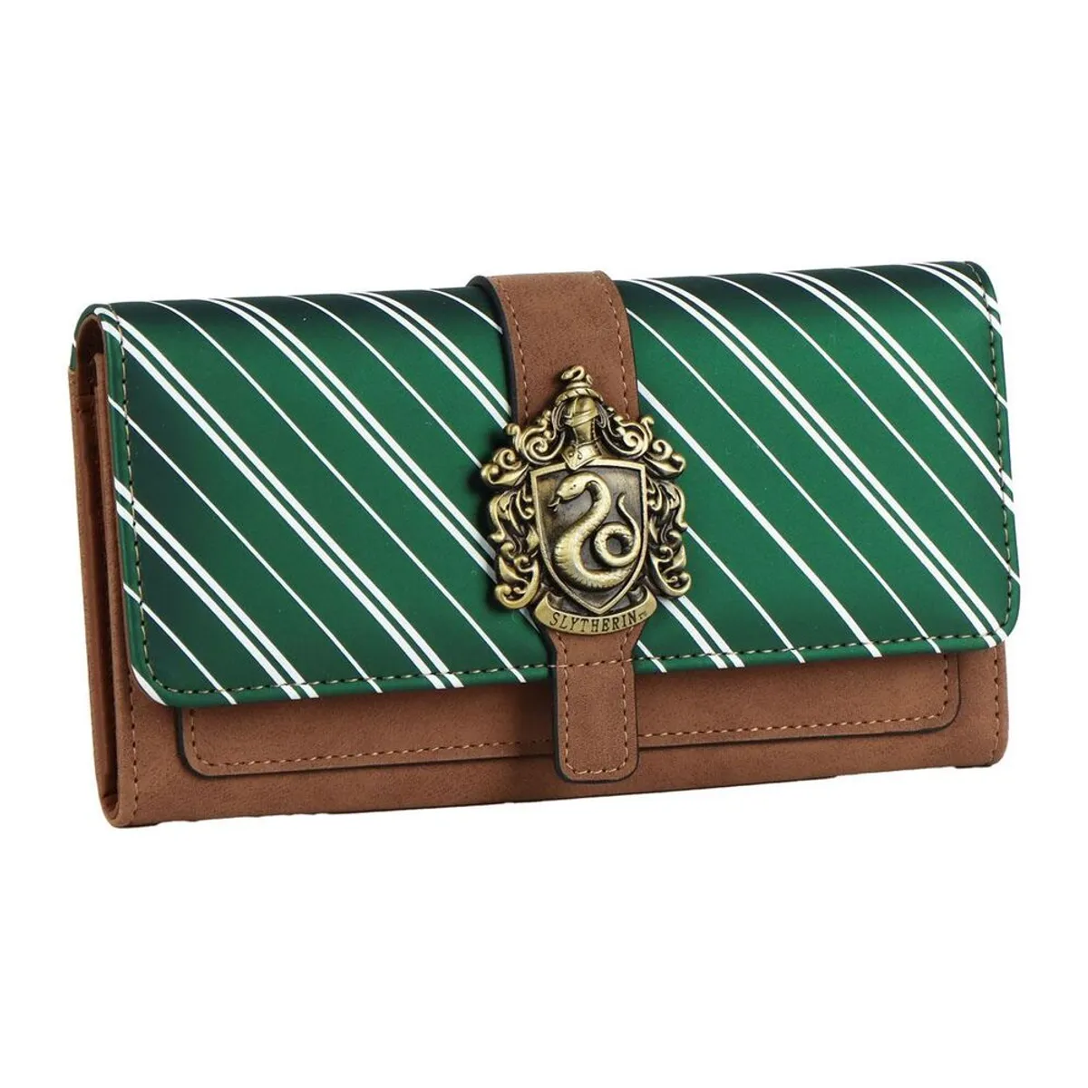 GENERICO - Cartera Billetera Slytherin ¡Ambición y Elegancia