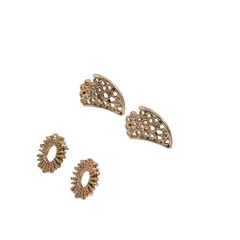 I D - Set de 3 aros Soraya Dorado ID