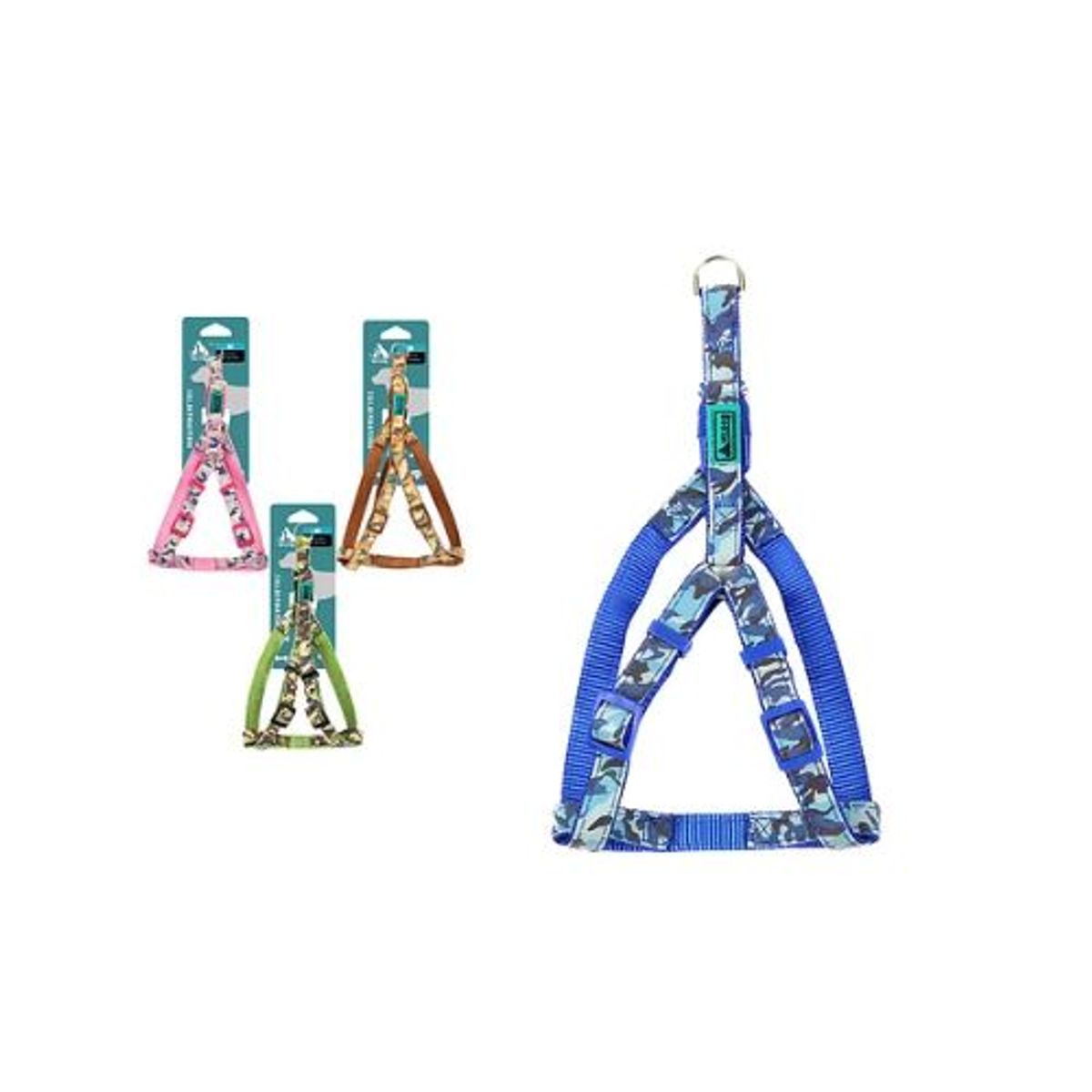 GENERICO - Arnés reflectante camuflado 15cm3045cm Color Azul