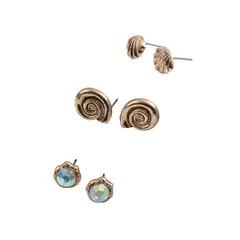 I D - Set de 3 aros Marlow Dorado ID