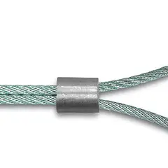 GENERICO - CASQUILLO PARA CABLE ACERO 18