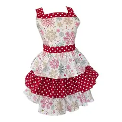 MARIA BELEN - DELANTAL DE COCINA MUJER NAVIDAD