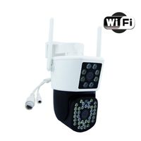 Camara De Vigilancia IP Wifi Doble Camara Marca JORTAN De 45 LED