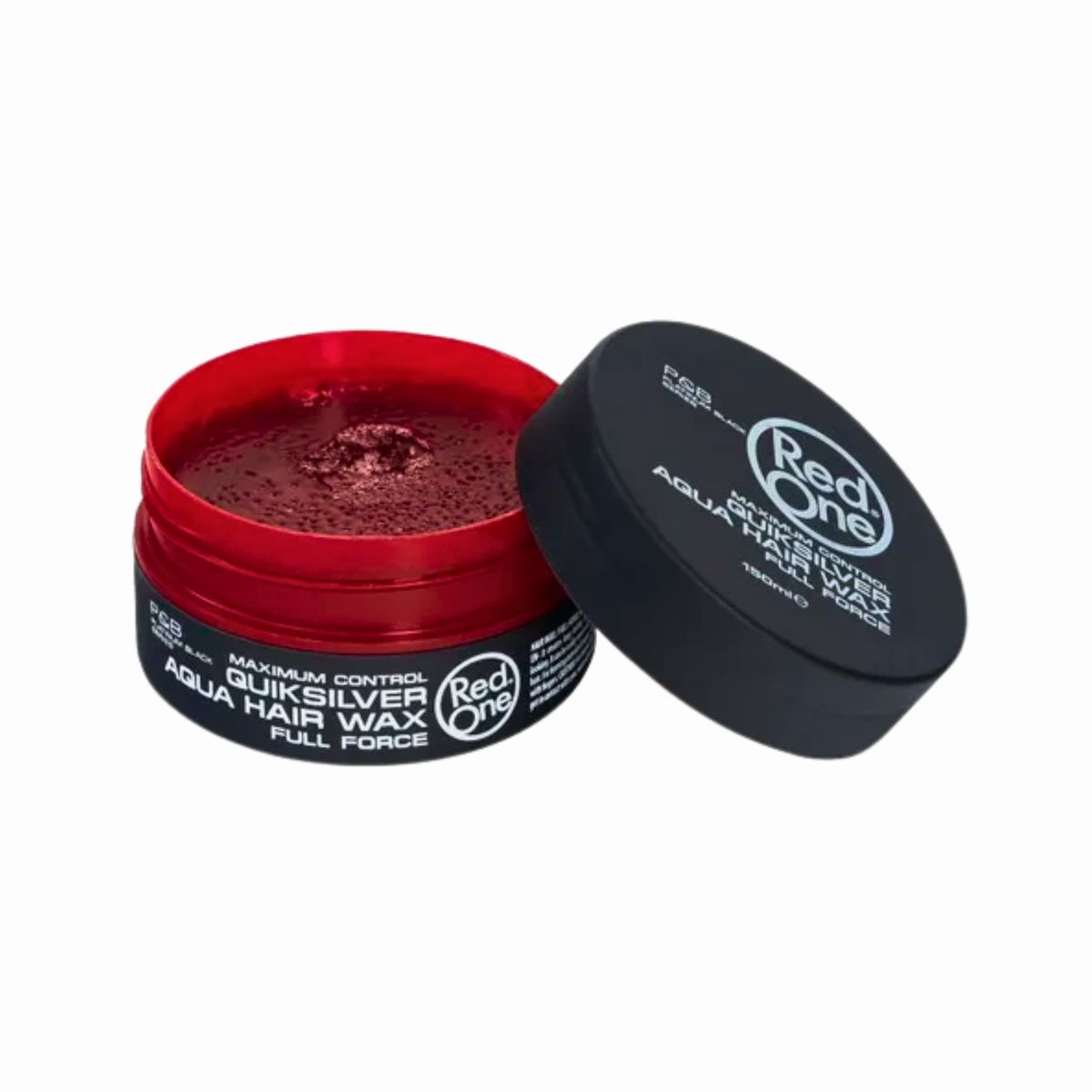 RED ONE - Cera Red One Quiksilver 150ml  Fijación Fuerte y Acabado Brillante
