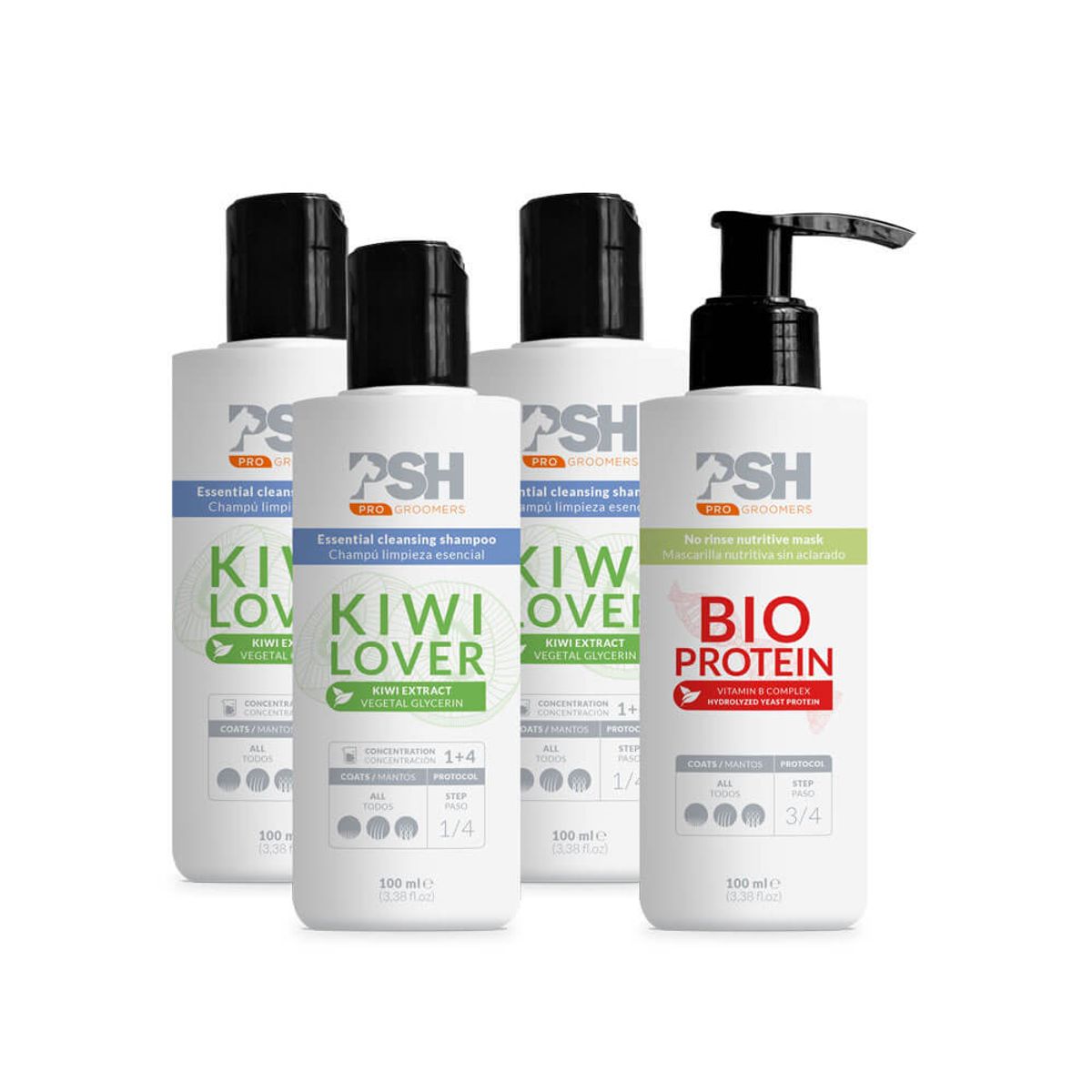 GENERICO - Pack Shampoo Kiwi Lover + Mascarilla Bio Protein PSH