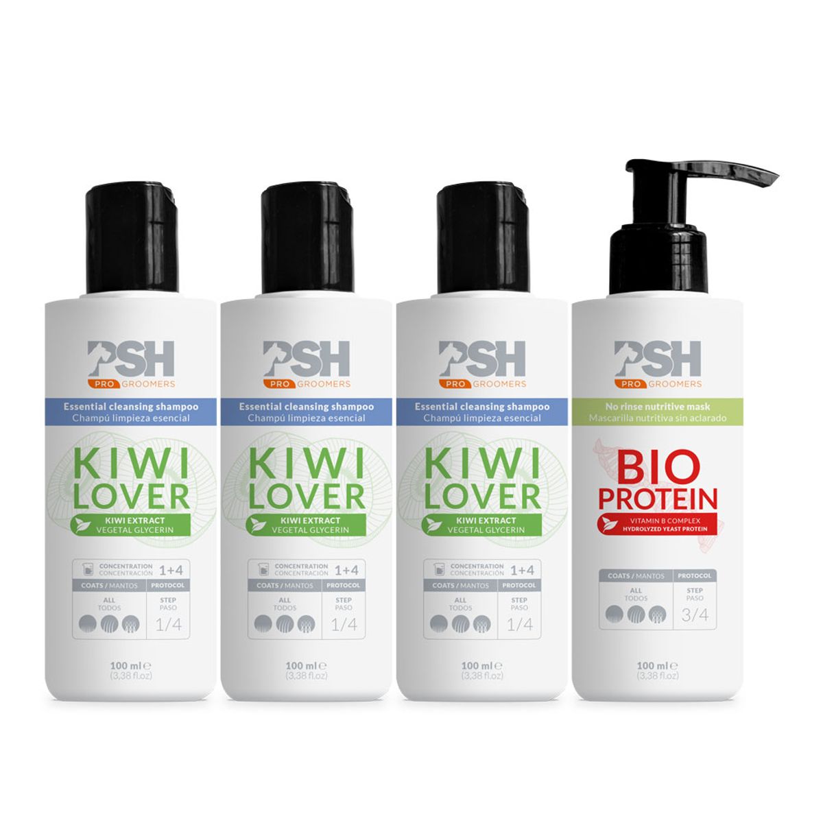 GENERICO - Pack Shampoo Kiwi Lover + Mascarilla Bio Protein PSH