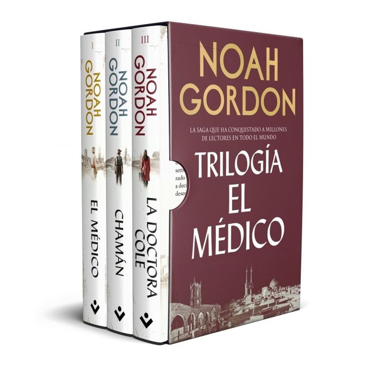 B DE BOLSILLO - ESTUCHE TRILOGIA EL MEDICO