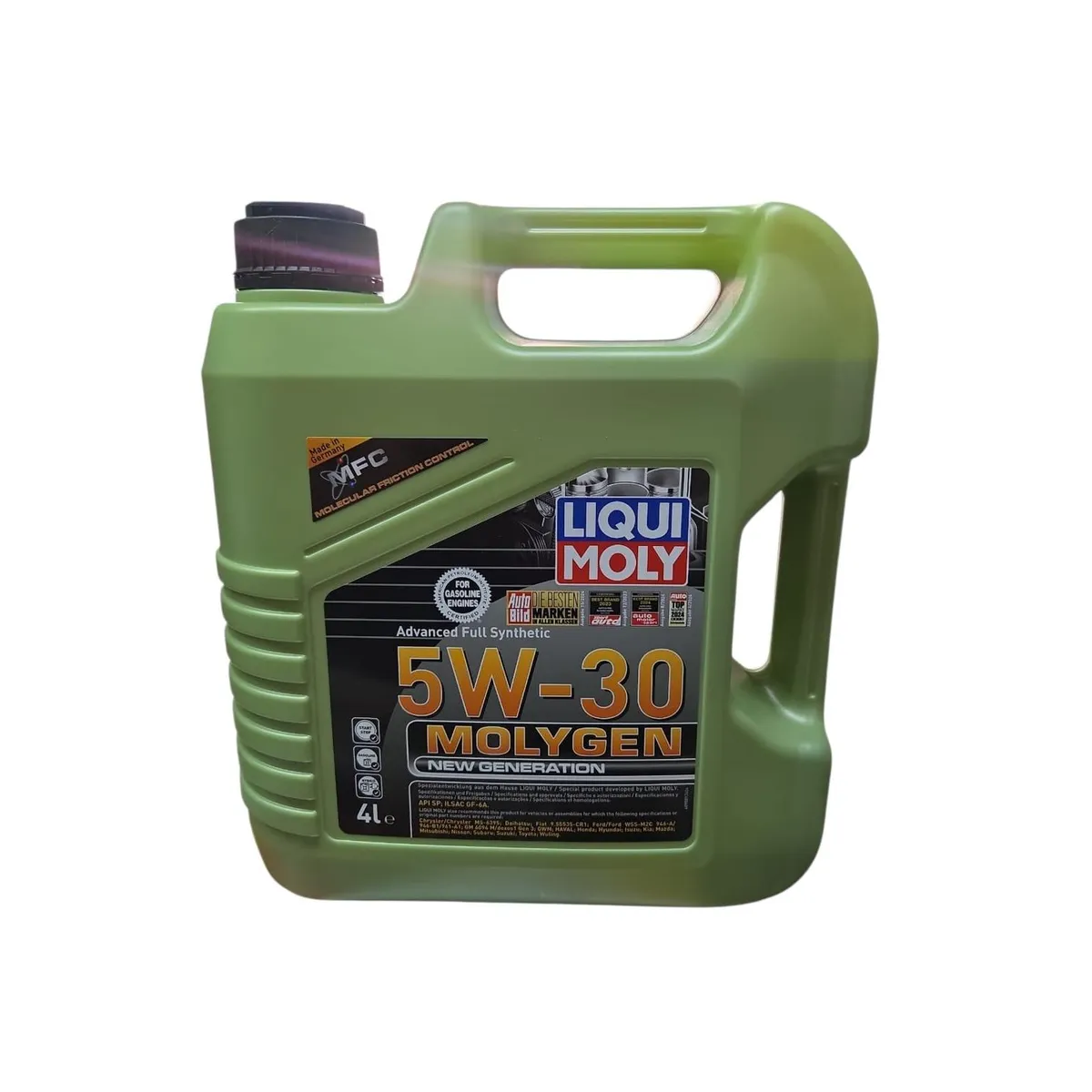 LIQUI MOLY - Aceite Motor Liqui Moly 5w 30 Full Sintetico 4L Molygen Bencinero