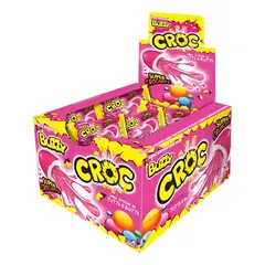 GENERICO - Chicle Buzzy Croc Super Crunchy Tutti Frutti - Caja Con 40 Unidades