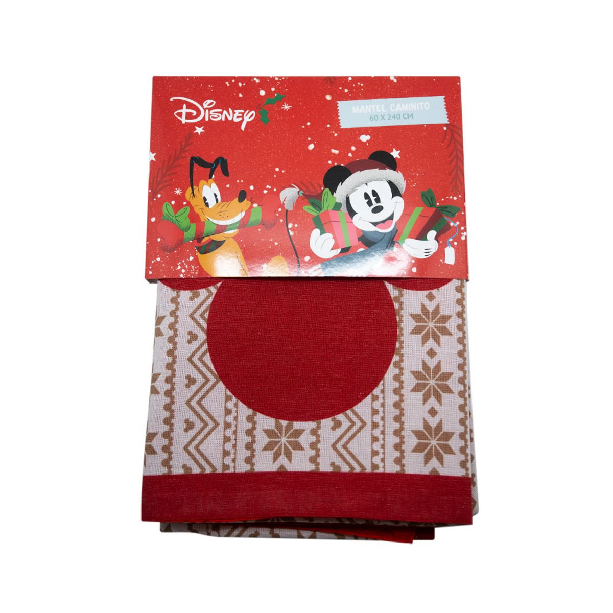 KEEP - MANTEL CAMINITO NAVIDAD DISNEY CLASSIC - Rojo