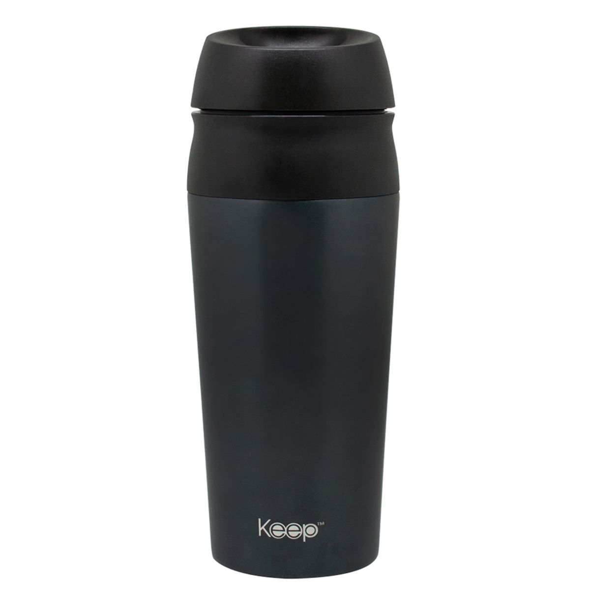 KEEP - Mug Boton Value Keep -Negro