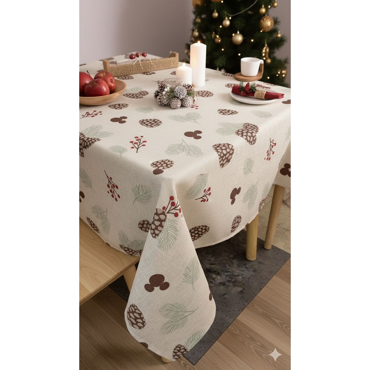 KEEP - MANTEL RECTANGULAR NAVIDAD DISNEY CLASSIC