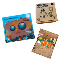 CUENTA CARTON - Libro Infantil Pack R3 Y La Huerta Mágica + Memorice Y Tarjeta Para Colorear