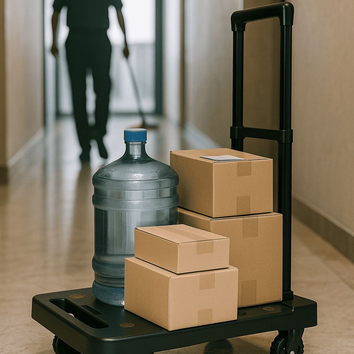 SPACE HOME - Carrito Plegable Alta Resistencia 150 kg Manilla Extensible